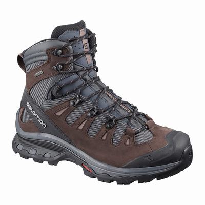 Női Salomon QUEST 4D 3 GTX W Túrabakancs SA2436087 Sötét Kék/Csokoládé Lila